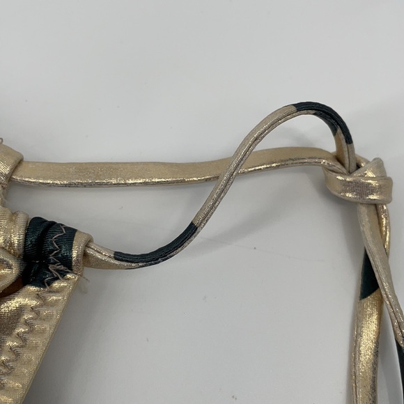 NEW Bec + Bridge AUSTRALIAN MADE GOLD BLACK POLKA PARTY BOTTOM Bikini - Picture 9 of 11